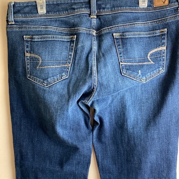 American Eagle women’s stressed out stretch jeans size 14. - Picture 7 of 11